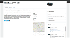 Desktop Screenshot of cbxtech.totemapp.com